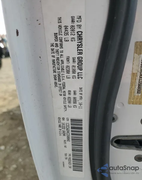 2012 Dodge Caliber Sxt z USA, uszkodzony, nr VIN 1C3CDWDAXCD508002